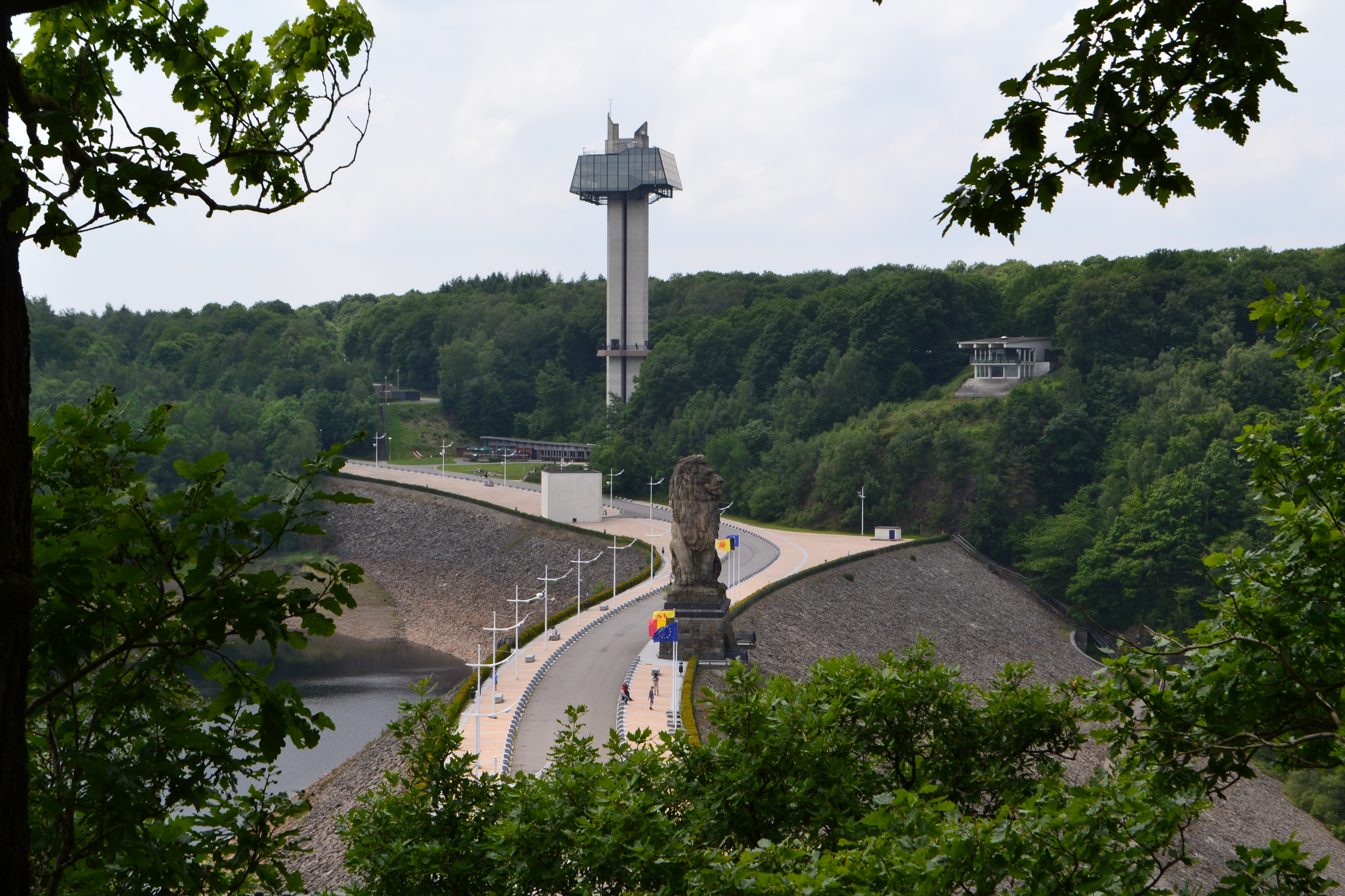 tour du lac de la gileppe