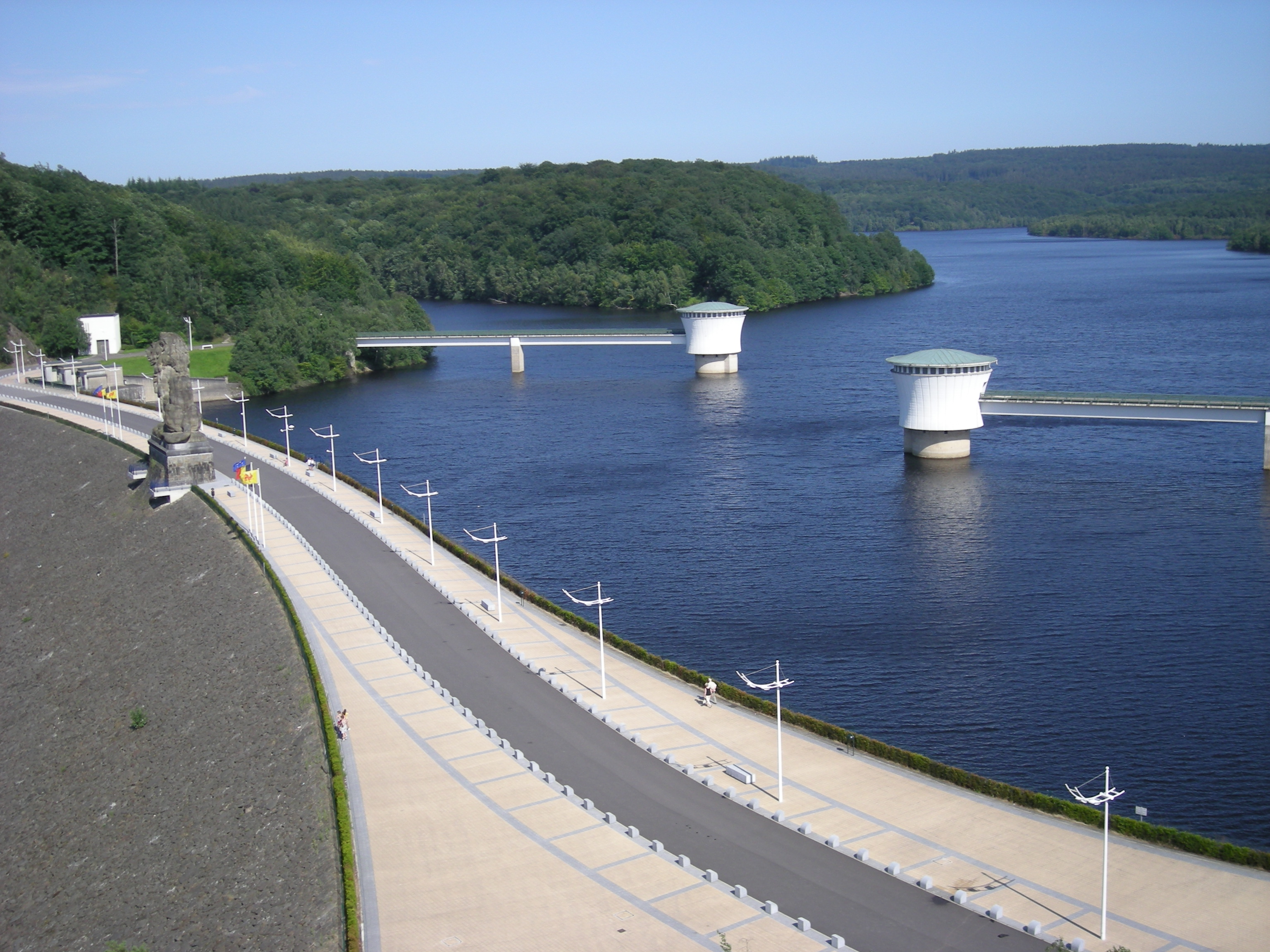 tour du lac de la gileppe