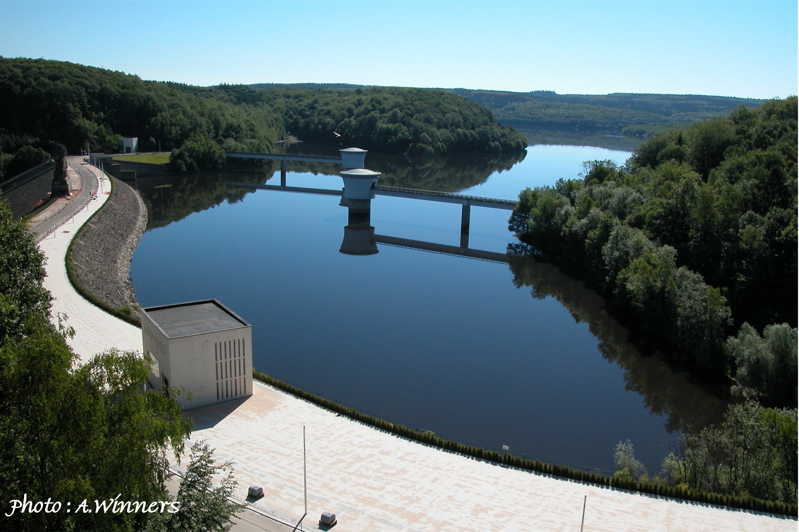 tour du lac de la gileppe